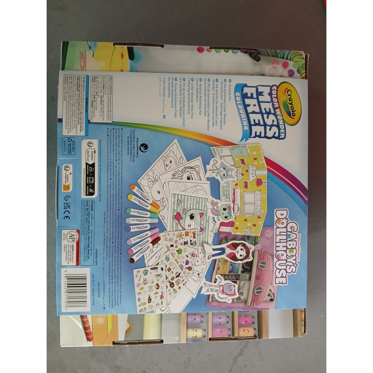 Paint and Colour Game Gabby’s Dollhouse