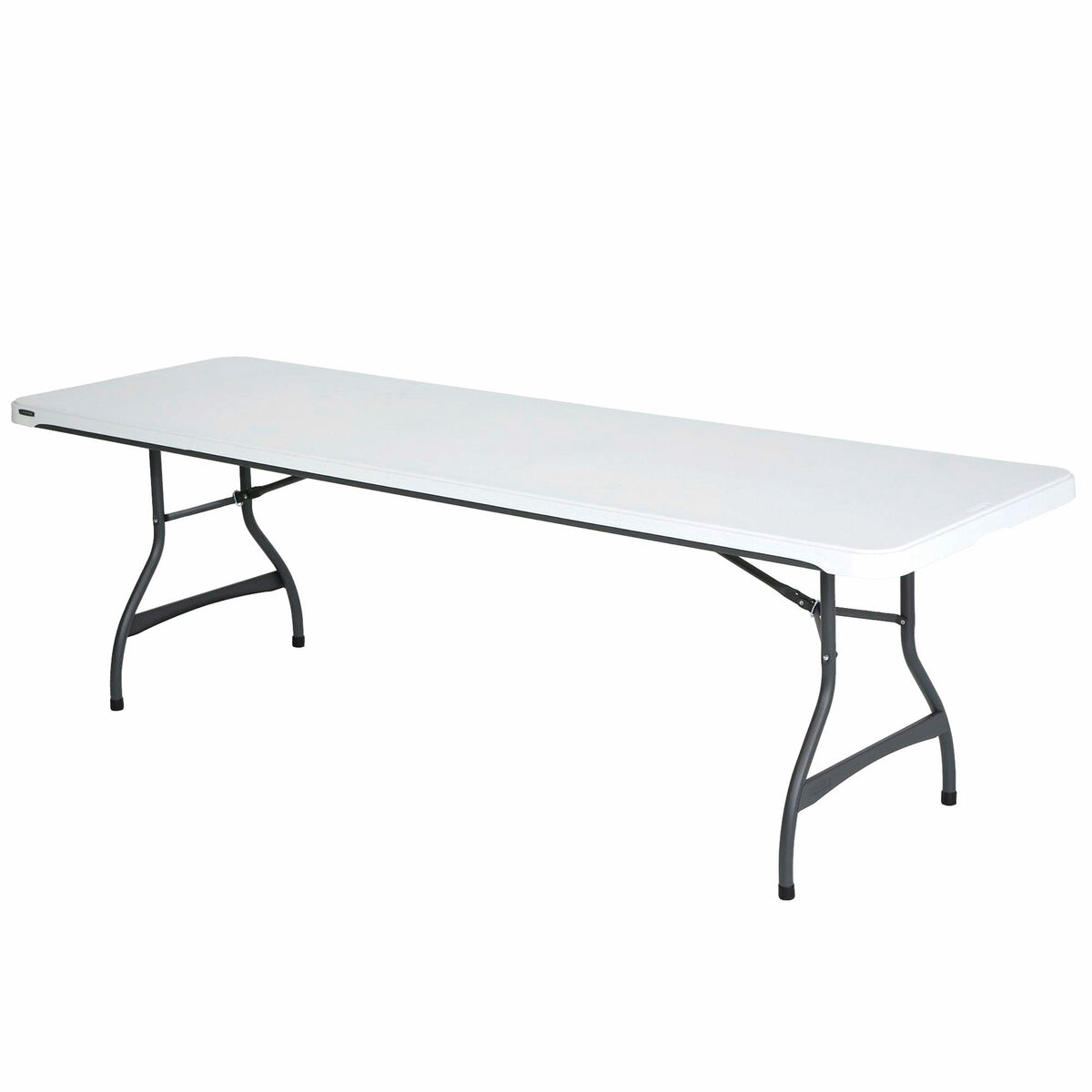 Folding Table Lifetime White 244 x 74 x 76 cm Folding Table Lifetime White 244 x 74 x 76 cm