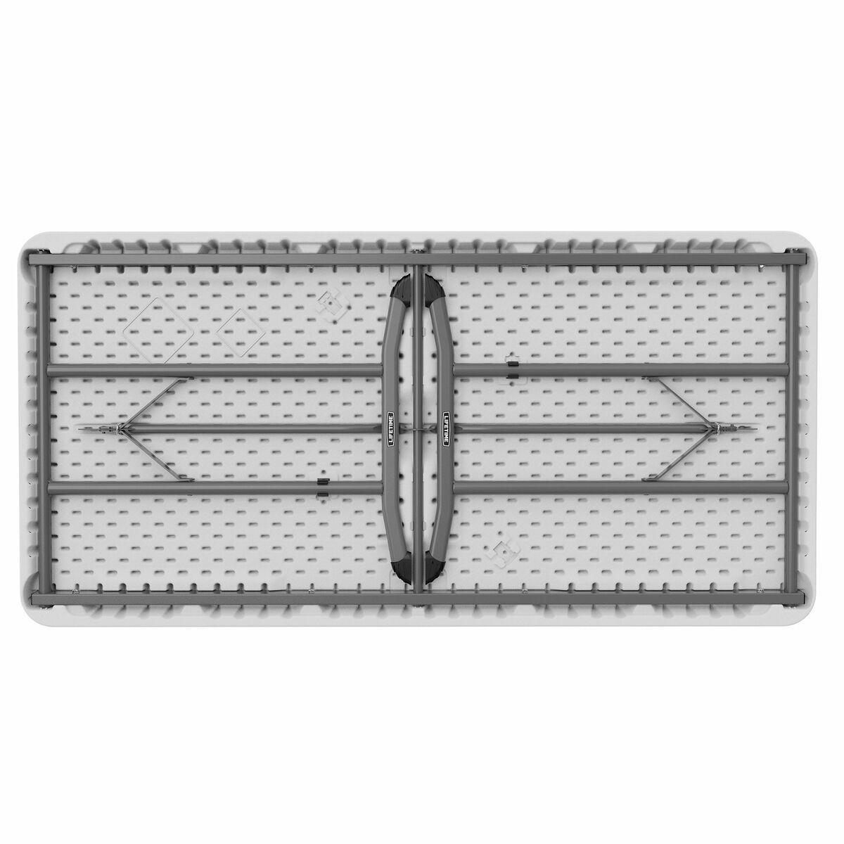 Folding Table Lifetime White 152 x 74 x 76 cm