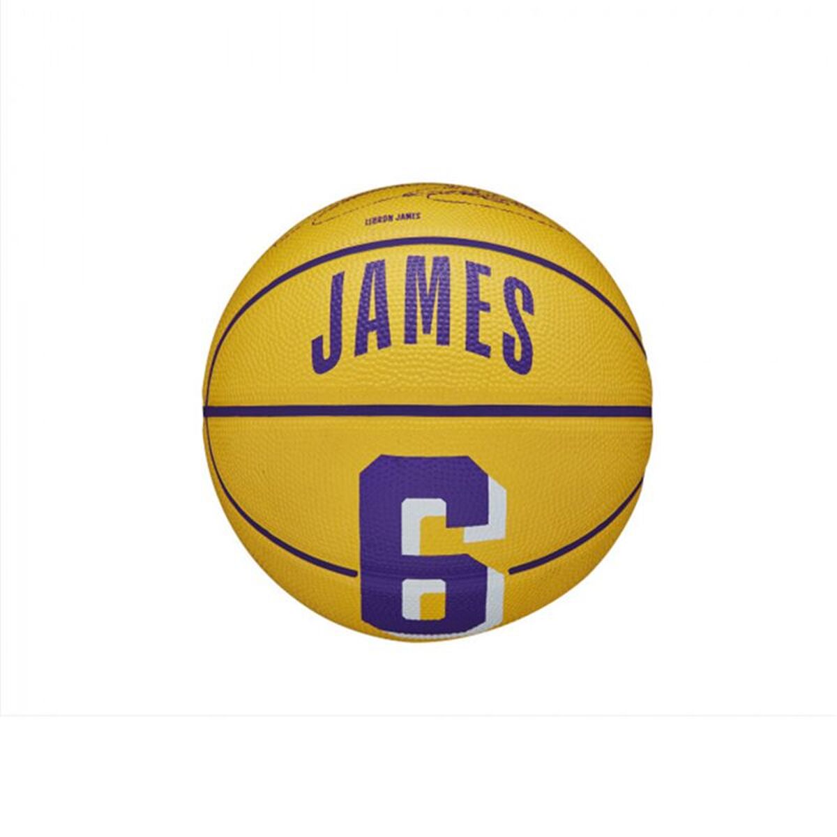 Basketball Ball Wilson Nba Player Icon Mini Lebron Purple (Size 3) Basketball Ball Wilson Nba Player Icon Mini Lebron Purple (Size 3)