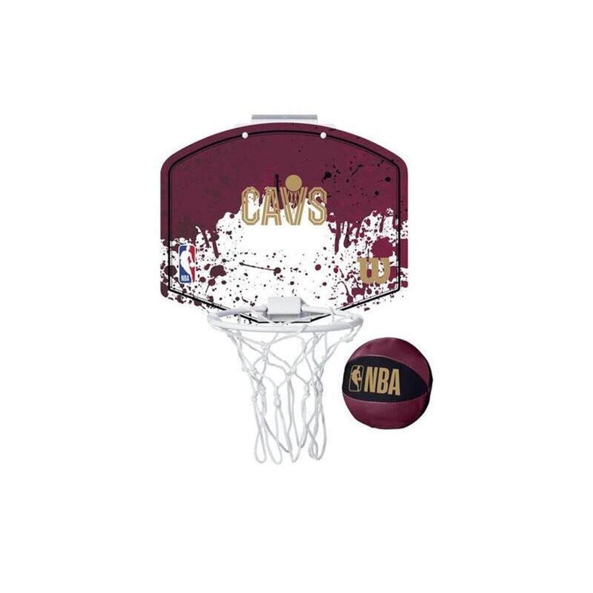 Basketball Basket Wilson NBA Team Mini Hoop Cle Cavs Brown