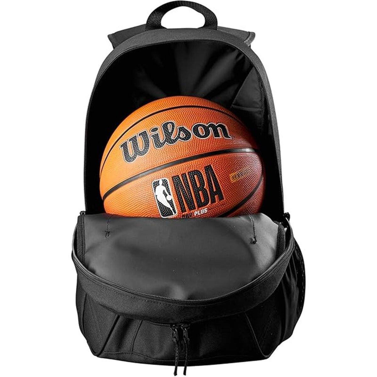 Casual Backpack Wilson NBA Team Backpack Black Golden Sporting