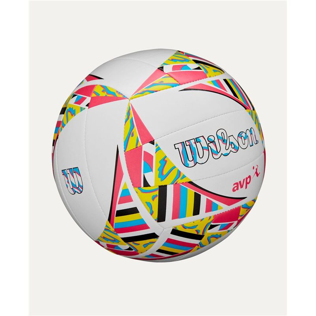 Beach Volleyball Ball Wilson Avp Movement Vb New Yellow White Rose TPU
