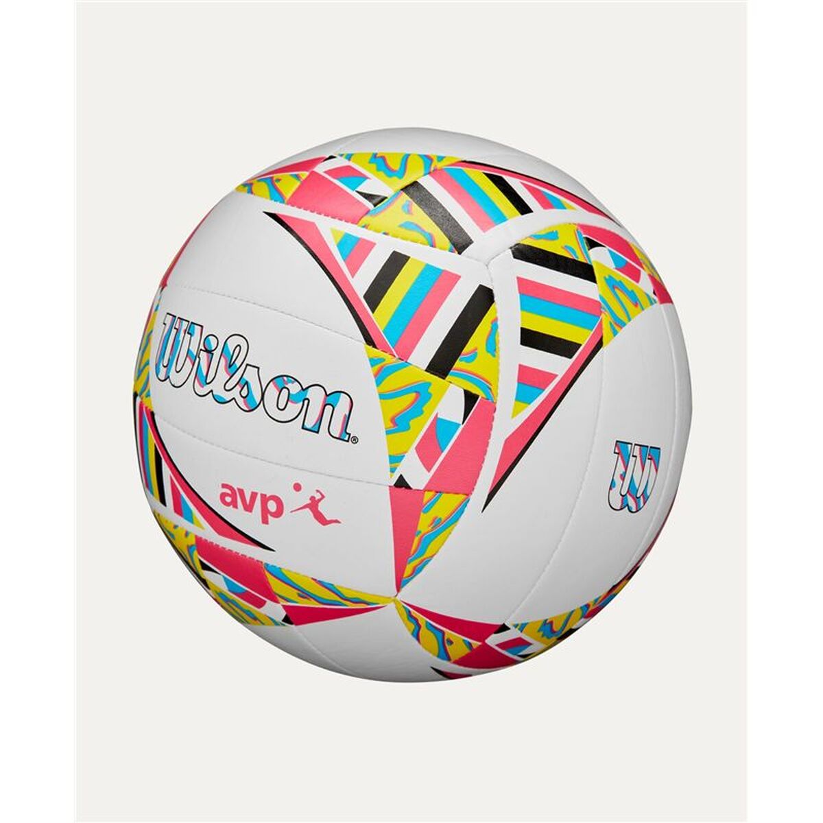 Beach Volleyball Ball Wilson Avp Movement Vb New Yellow White Rose TPU