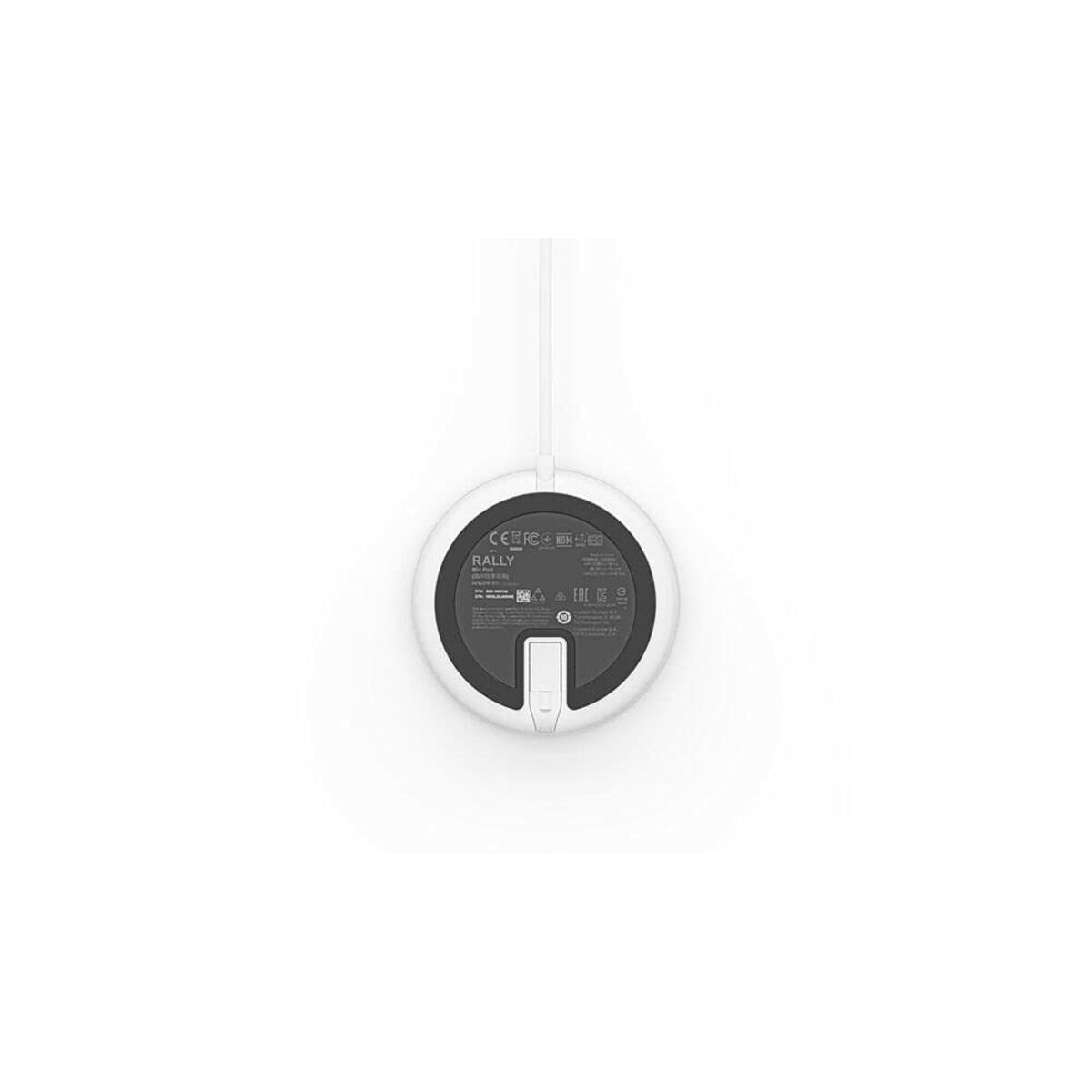 Microphone Logitech Rally Mic Pod White Black