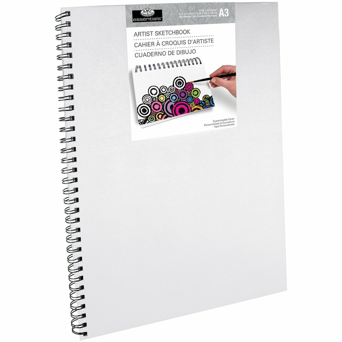 Drawing Pad Royal & Langnickel A3 Drawing Pad Royal & Langnickel A3