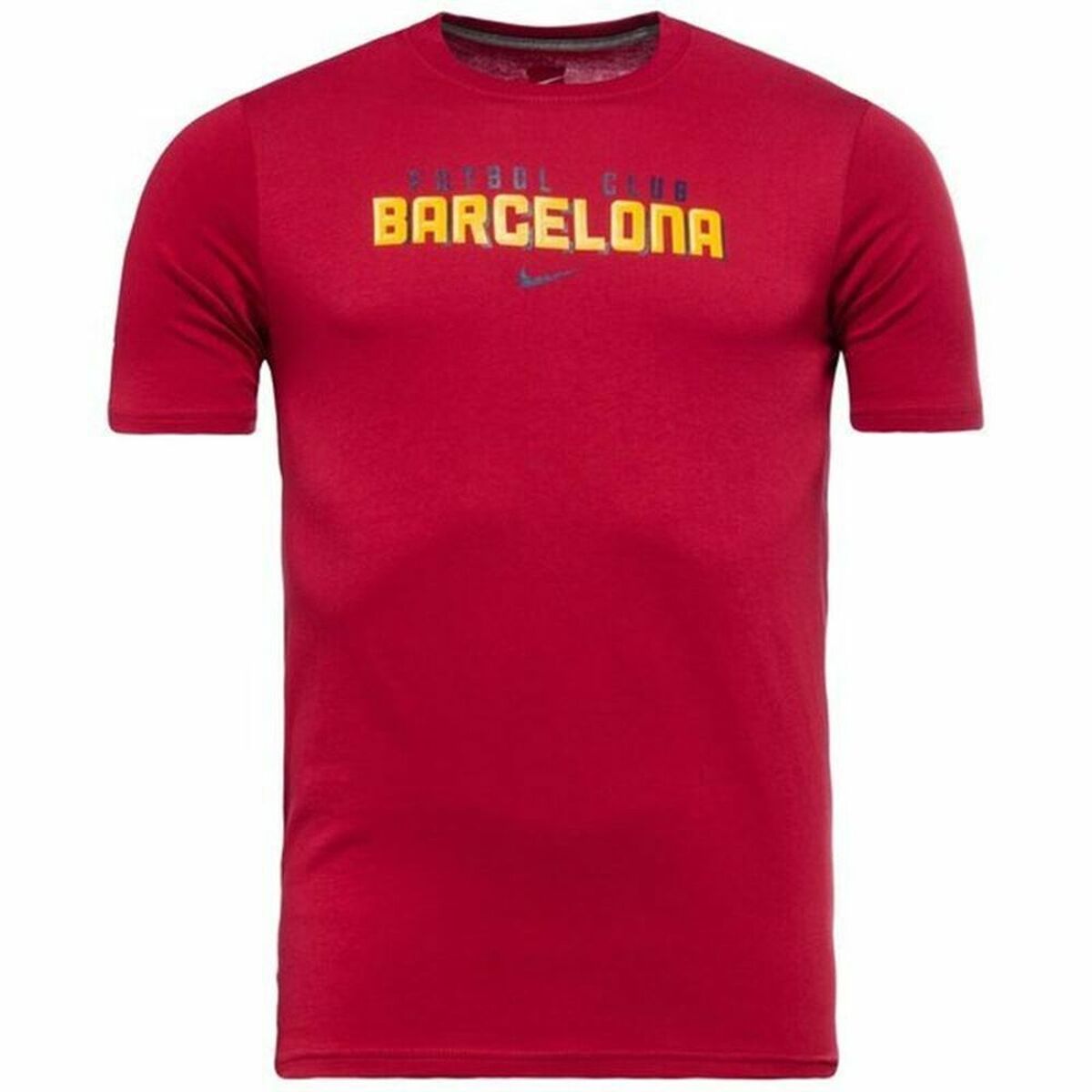 Child’s Short Sleeve T-Shirt Nike FC Barcelona Club Red