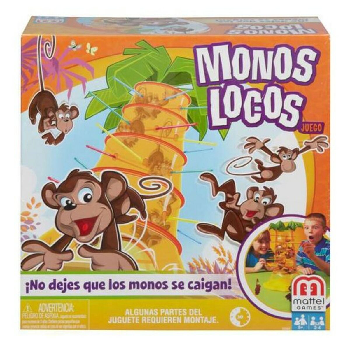 Board game Monos Locos Mattel 52563 Board game Monos Locos Mattel 52563