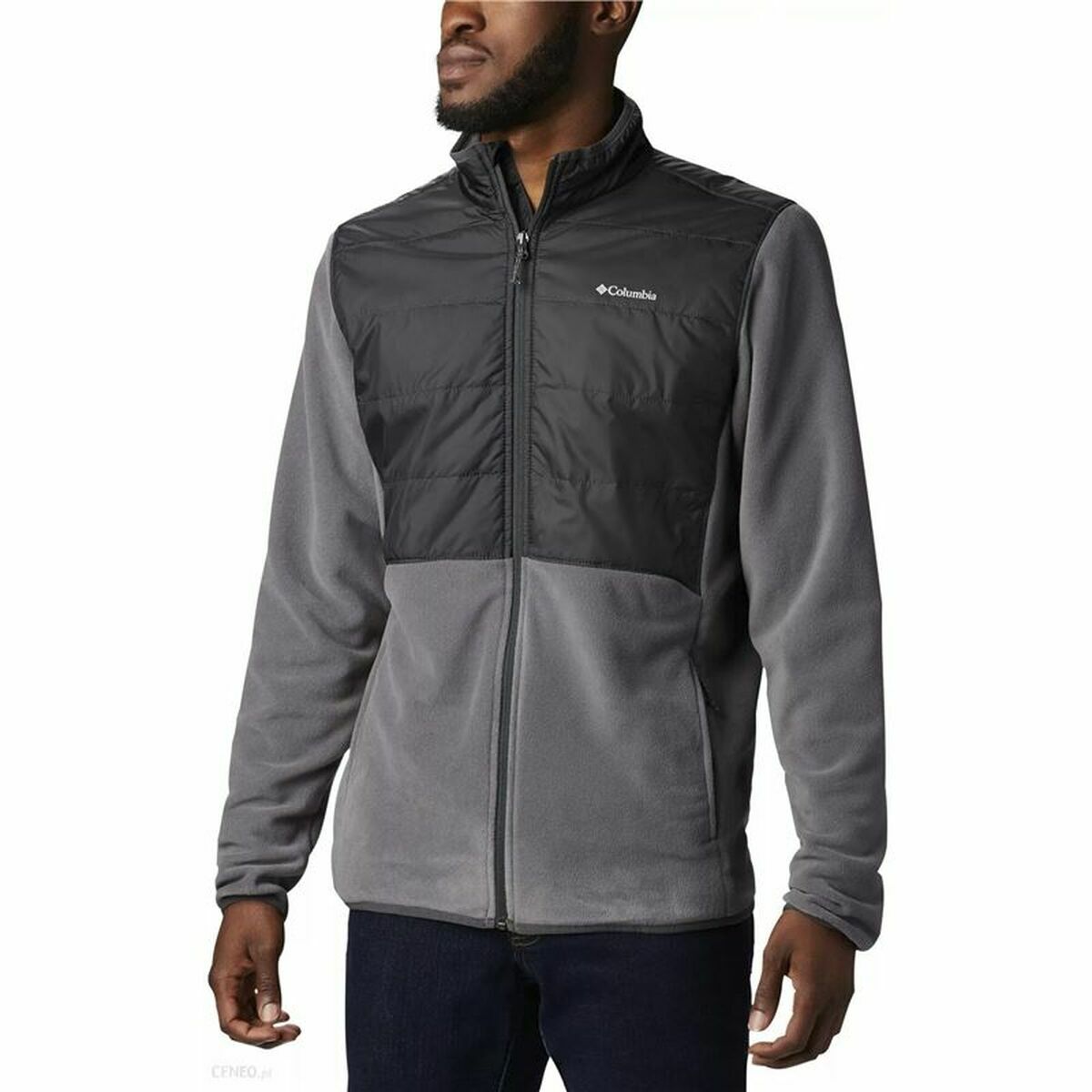 Men’s Sports Jacket Columbia Basin Butte Grey