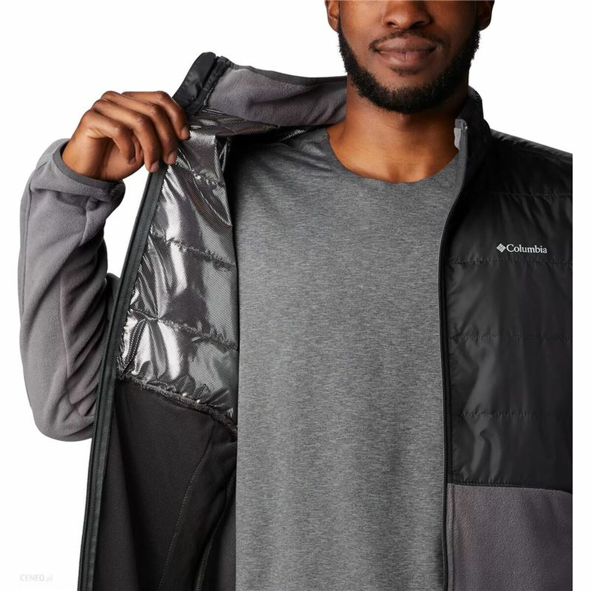 Men’s Sports Jacket Columbia Basin Butte Grey