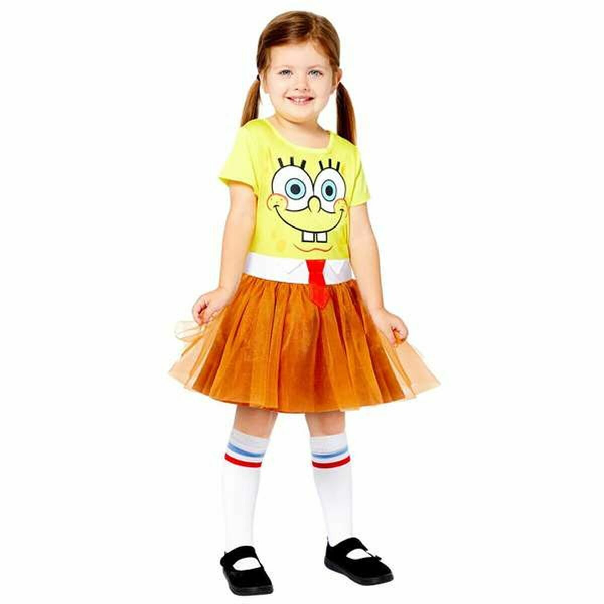 Costume for Children Spongebob 2 Pieces Costume for Children Spongebob 2 Pieces