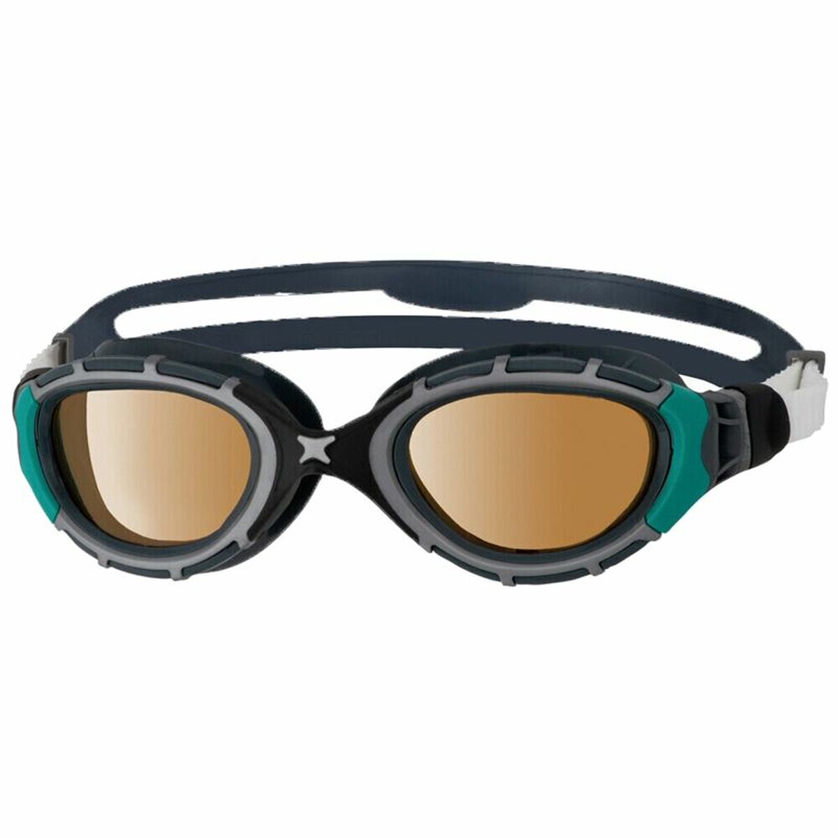 Children’s Swimming Goggles Zoggs Predator Flex Polarized Black Small