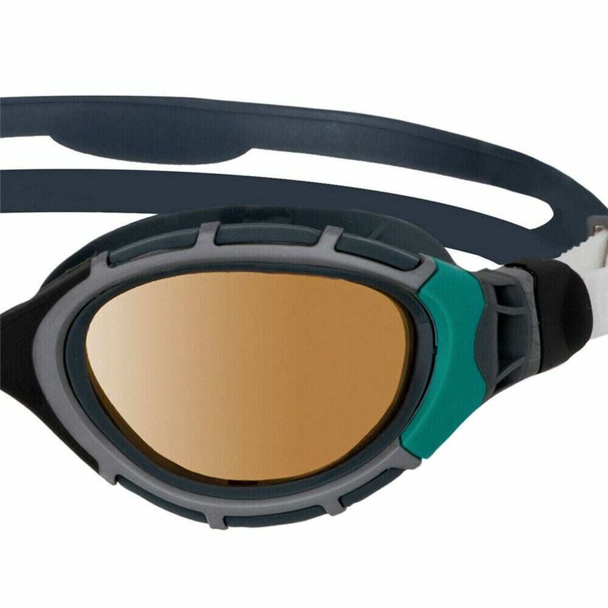 Children’s Swimming Goggles Zoggs Predator Flex Polarized Black Small