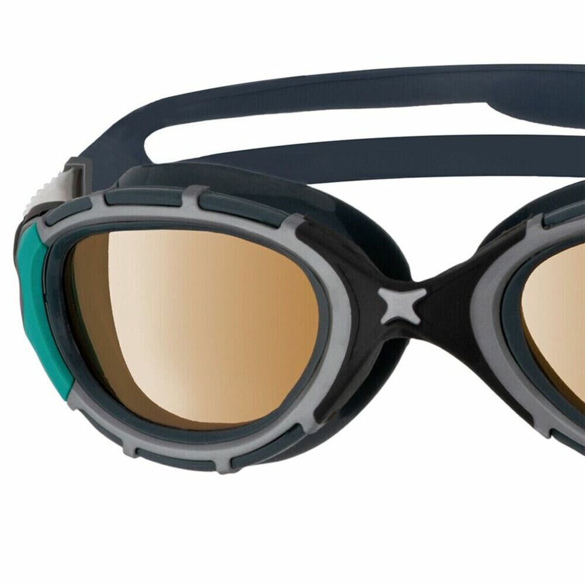 Children’s Swimming Goggles Zoggs Predator Flex Polarized Black Small
