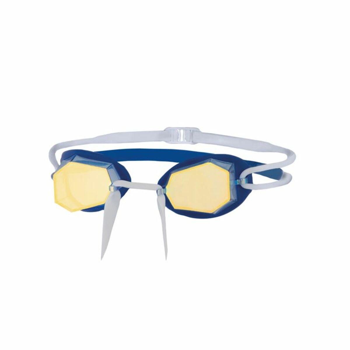 Swimming Goggles Zoggs Diamond Mirror Blue White One size Swimming Goggles Zoggs Diamond Mirror Blue White One size