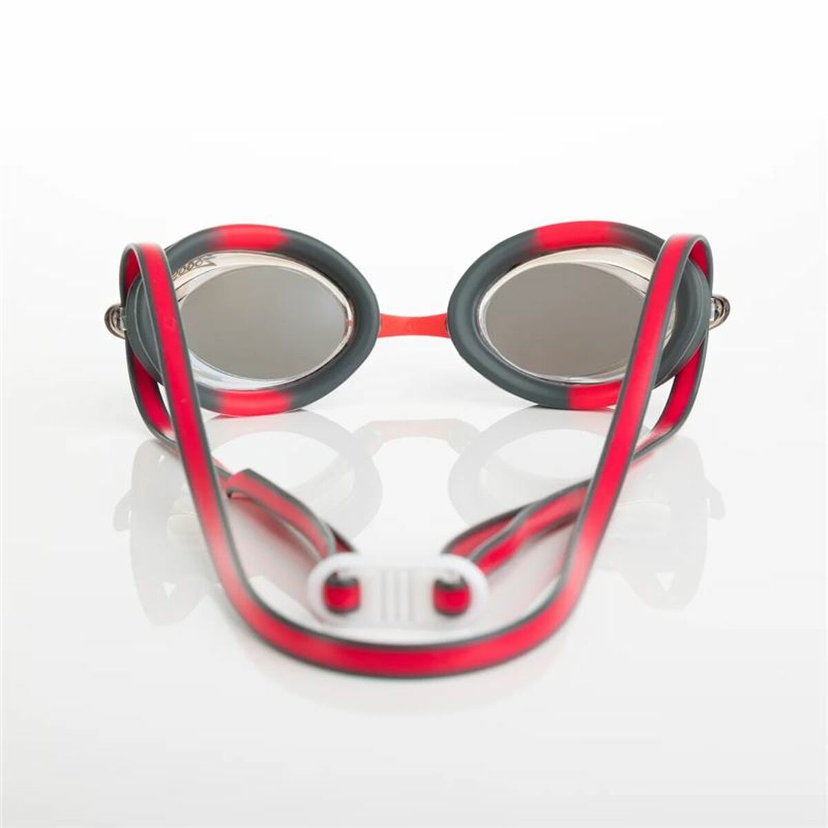 Swimming Goggles Zoggs Racer Titanium Red One size