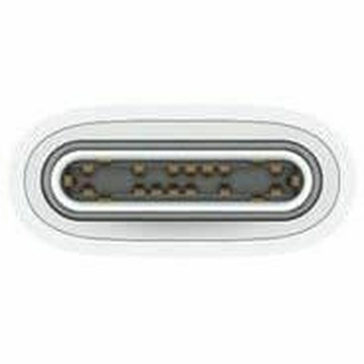 Data / Charger Cable with USB Apple MQKJ3ZM/A 1 m White (1 Unit)