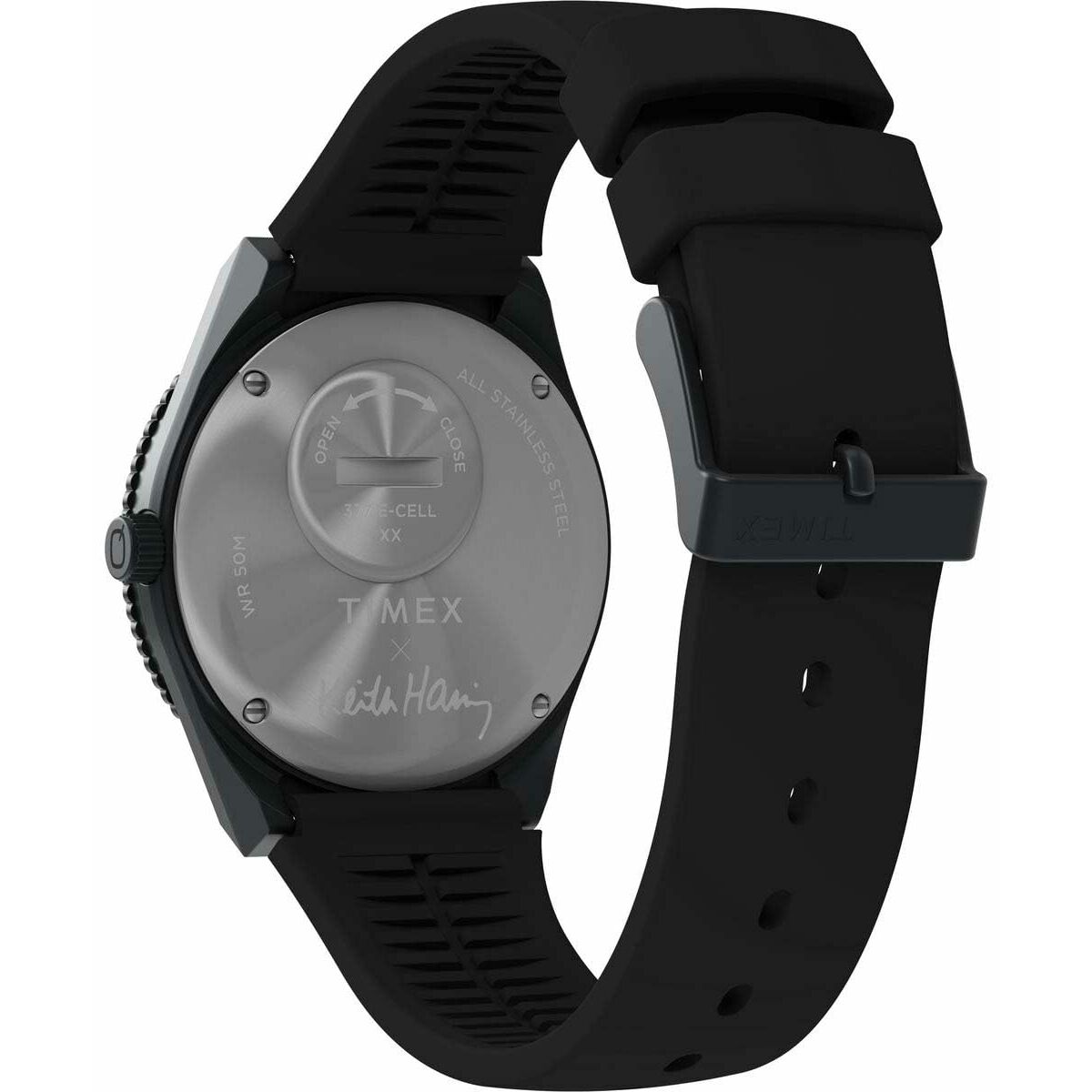 Men’s Watch Timex Q X KEITH HARING SPECIAL EDT. Black ( 38 mm)