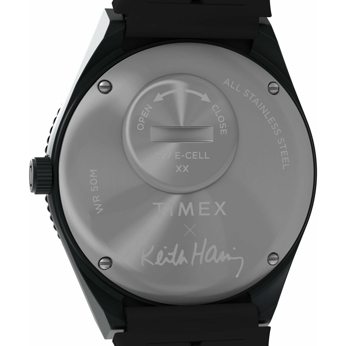 Men’s Watch Timex Q X KEITH HARING SPECIAL EDT. Black ( 38 mm)