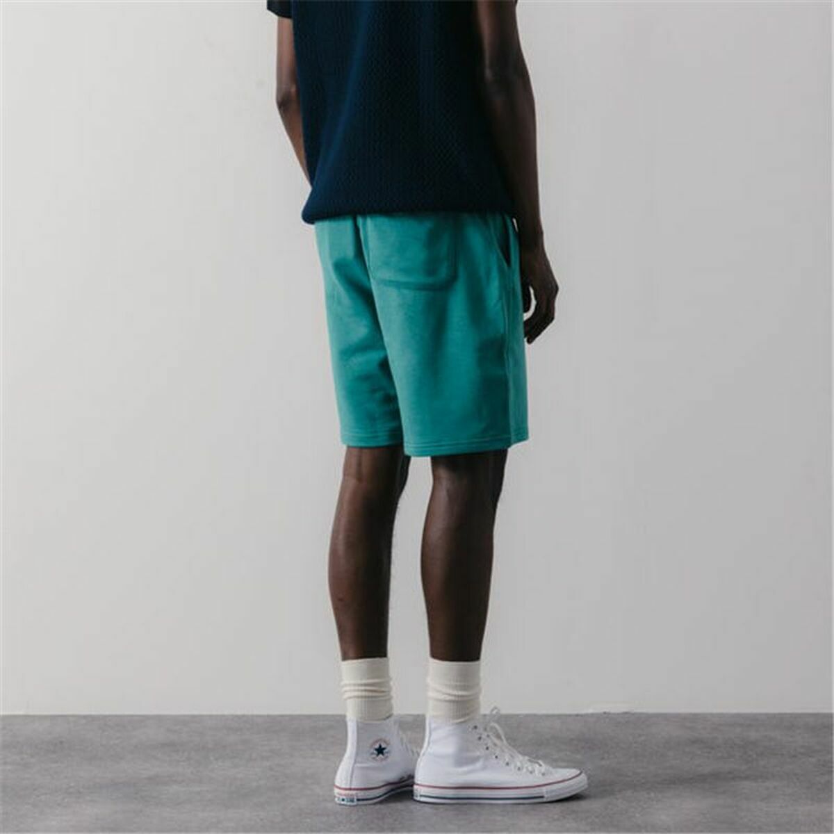 Men’s Sports Shorts Converse Classic Fit Wearers Left Star Green