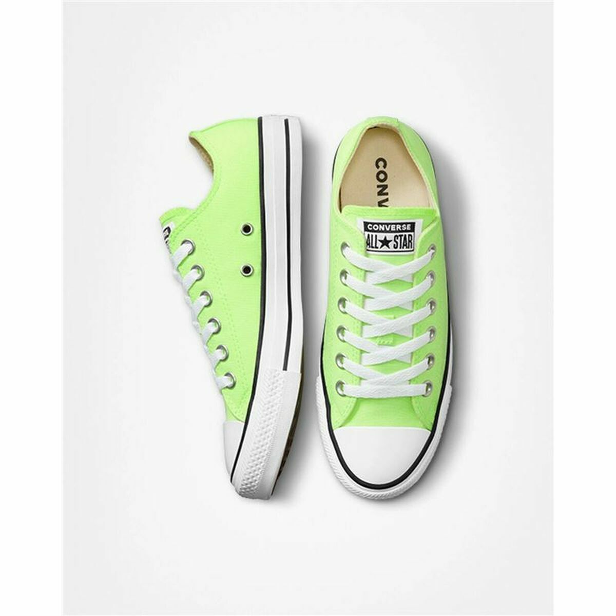 Women’s casual trainers Converse Chuck Taylor All-Star Green Fluorescent