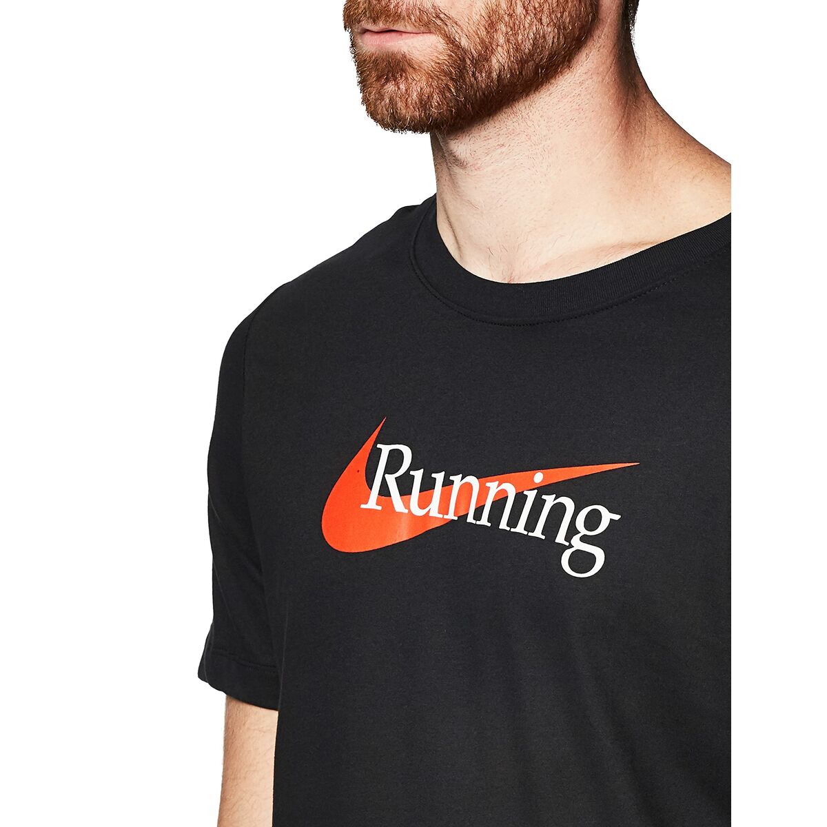 Mens Short Sleeve T-Shirt Nike HBR CW0945 010 Black Men S
