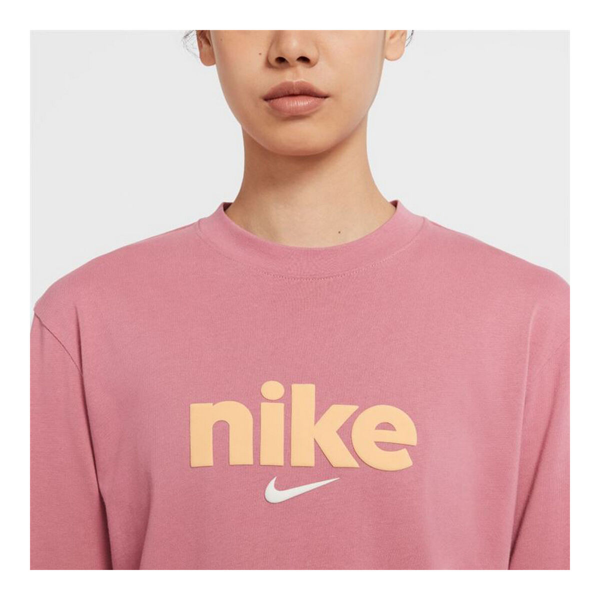 Women’s long sleeve T-shirt Nike Crew Pink