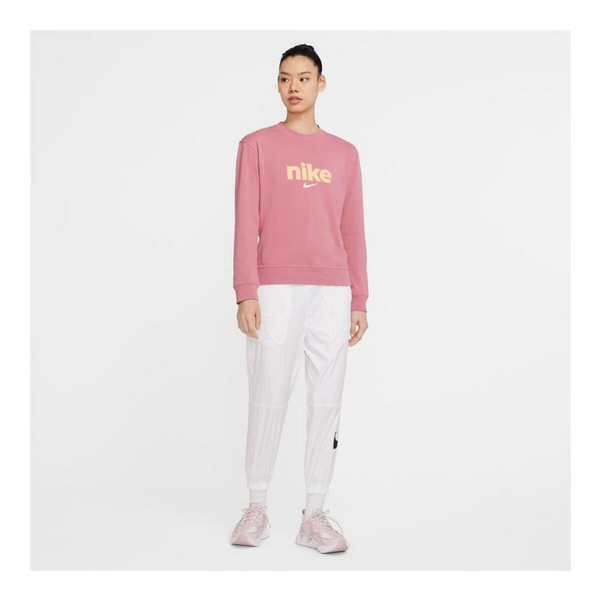 Women’s long sleeve T-shirt Nike Crew Pink