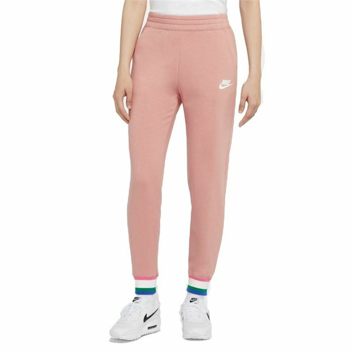 Long Sports Trousers Nike Lady Pink Long Sports Trousers Nike Lady Pink