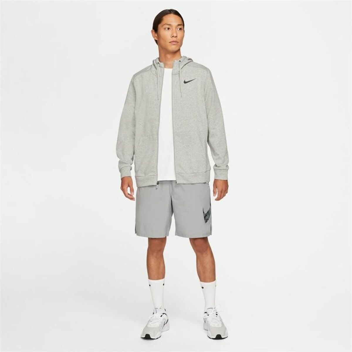 Men’s Sports Jacket Nike Dri-FIT Grey