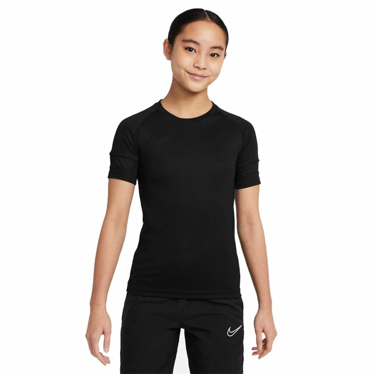 Child’s Short Sleeve T-Shirt Nike Dri-Fit Academy Girls