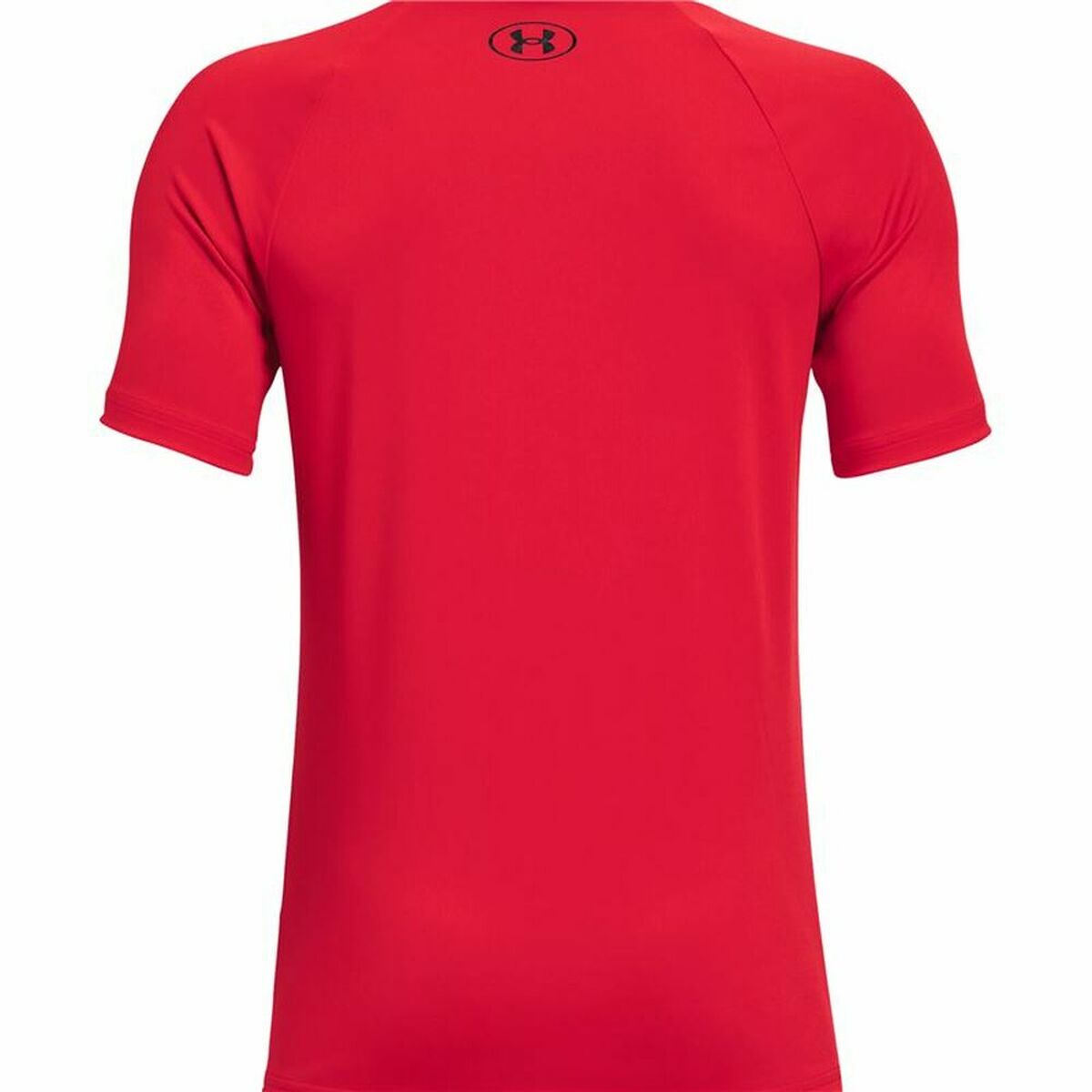 Child’s Short Sleeve T-Shirt Under Armour  Tech Big Logo Red
