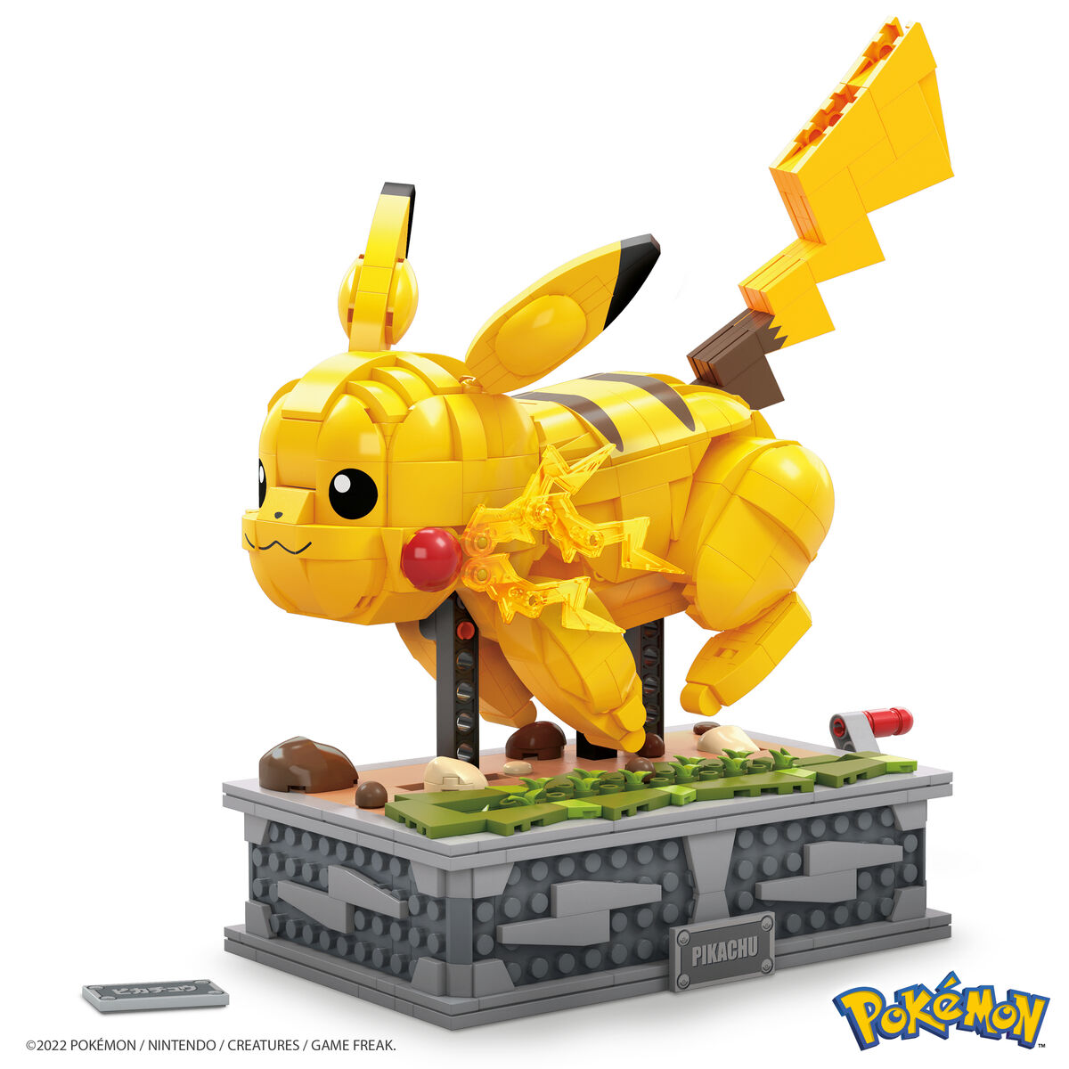 Construction kit Pokmon Mega Construx – Motion Pikachu 1095 Pieces