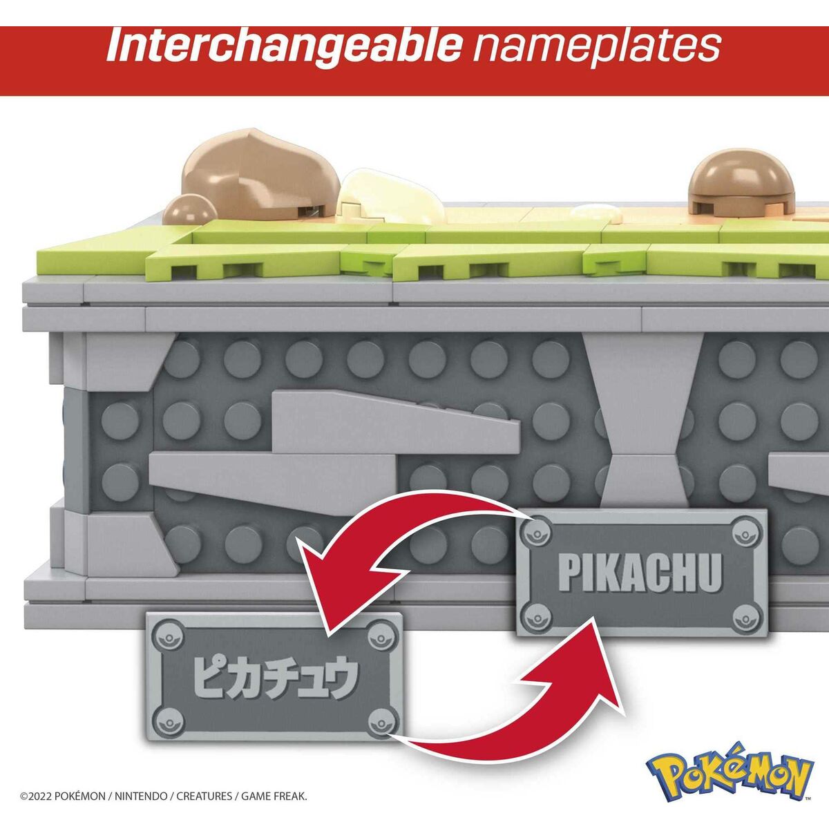 Construction kit Pokmon Mega Construx – Motion Pikachu 1095 Pieces