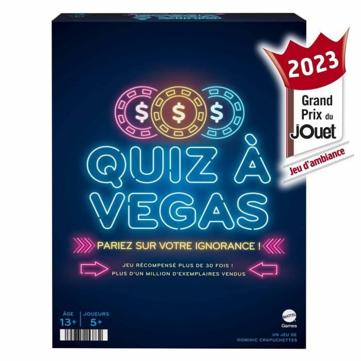 Quiz game Mattel Quiz Ã  Vegas (FR)