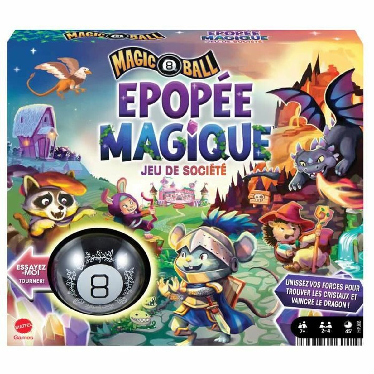 Board game Mattel Magic 8 Ball – Epopée Magique (FR)