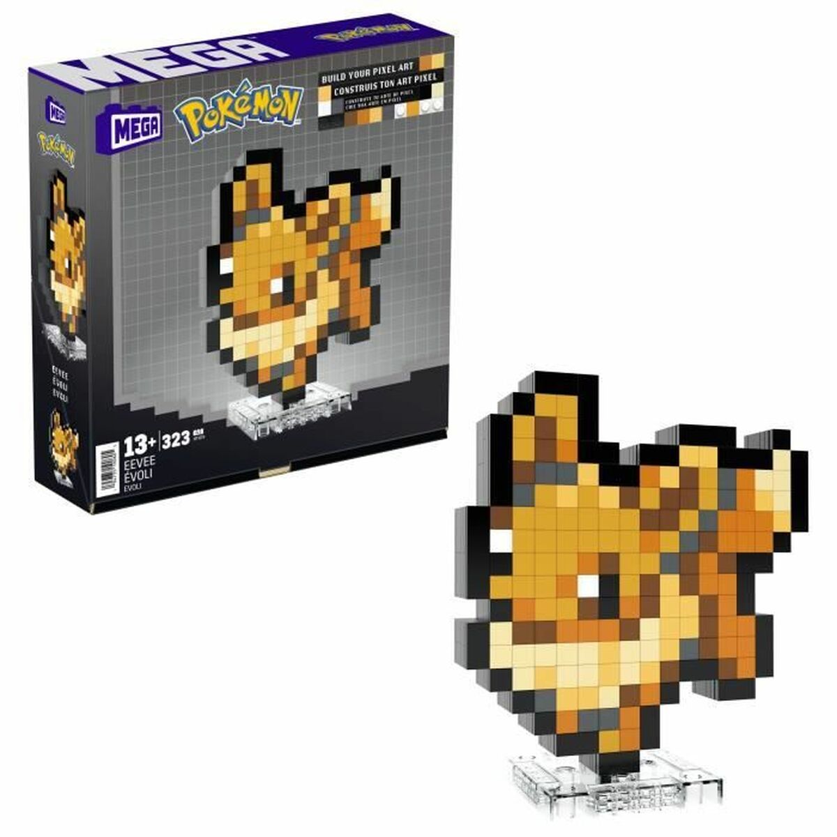 Construction set MEGA BRANDS Pokémon Eevee Construction set MEGA BRANDS Pokémon Eevee
