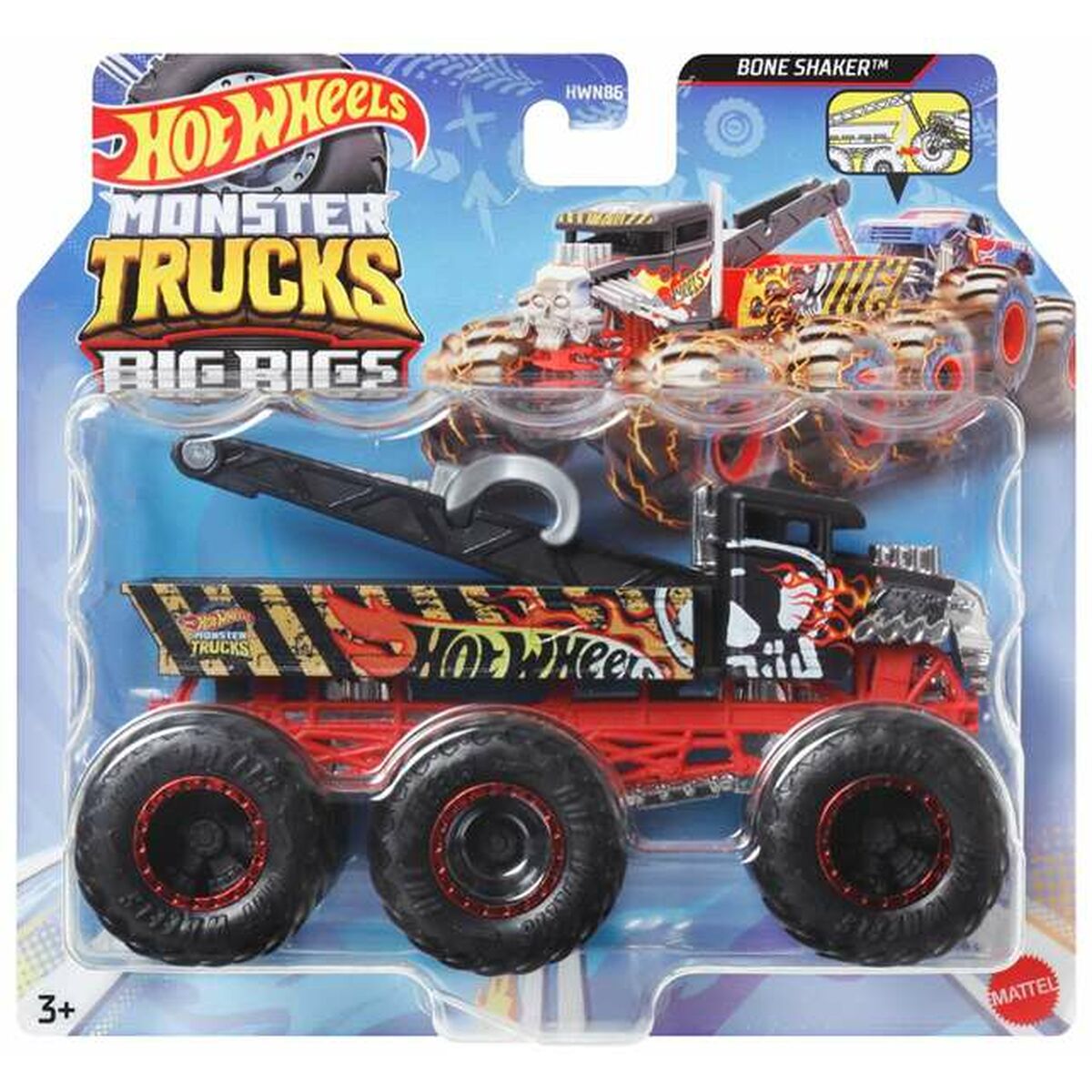 Car Hot Wheels  Monster Trucks Big Rigs 1:64