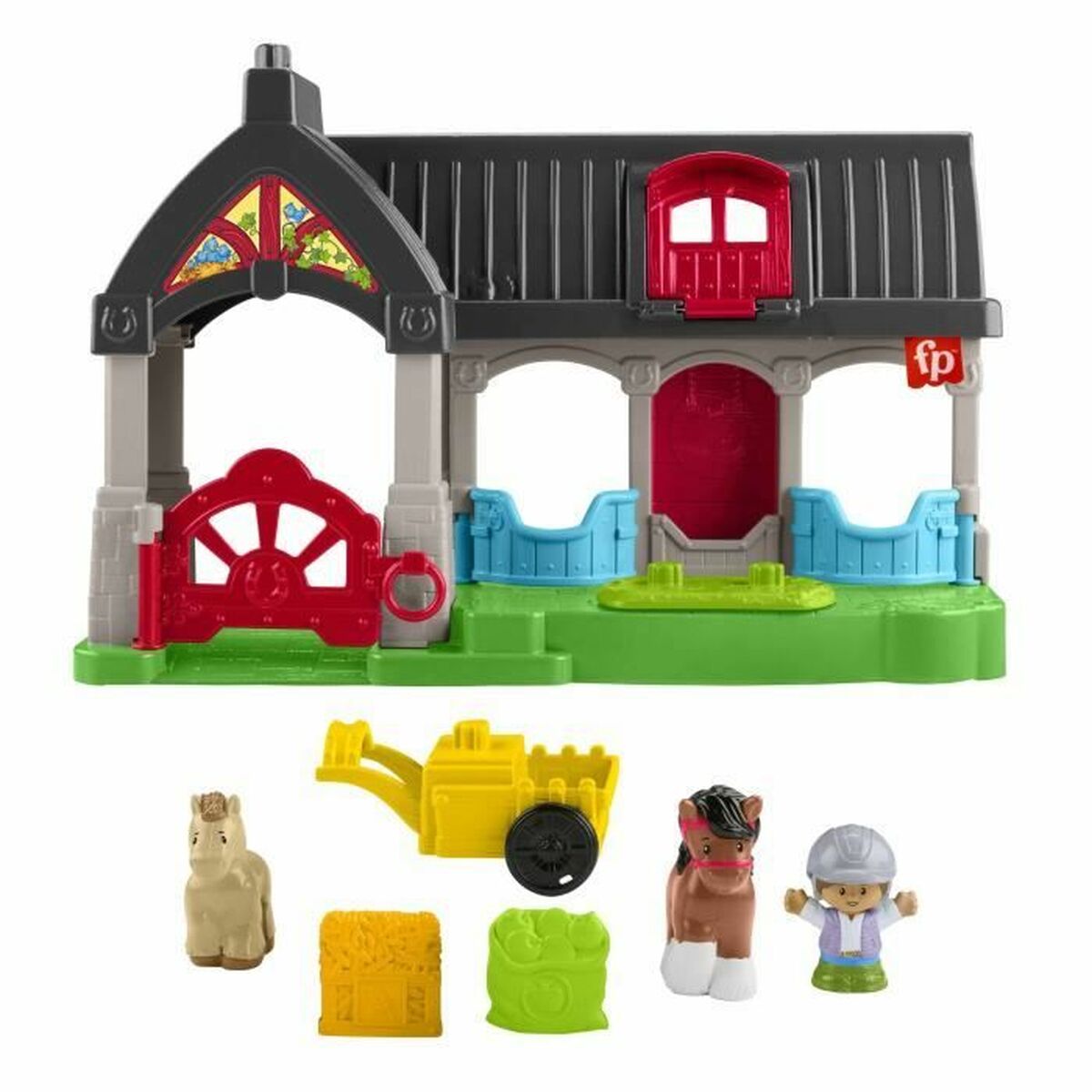 Playset Fisher Price Happy Horses Stable Playset Fisher Price Happy Horses Stable