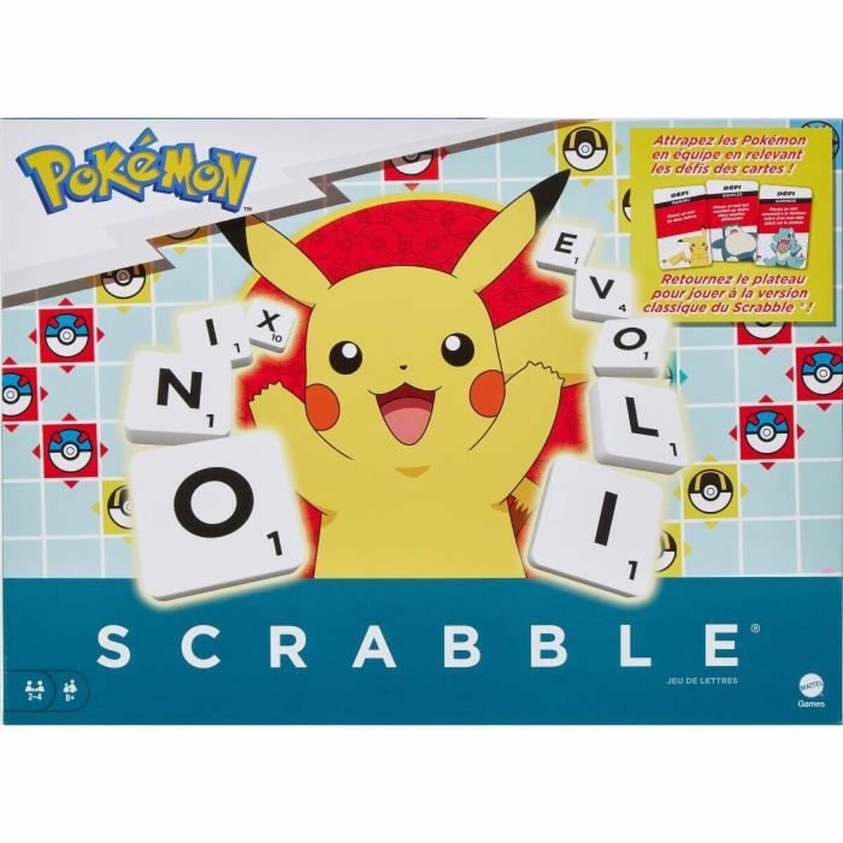 Board game Pokmon Scrabble