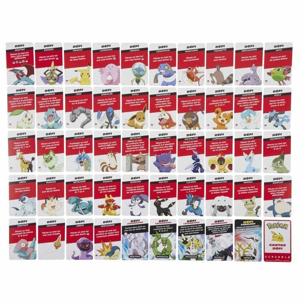 Board game Pokmon Scrabble