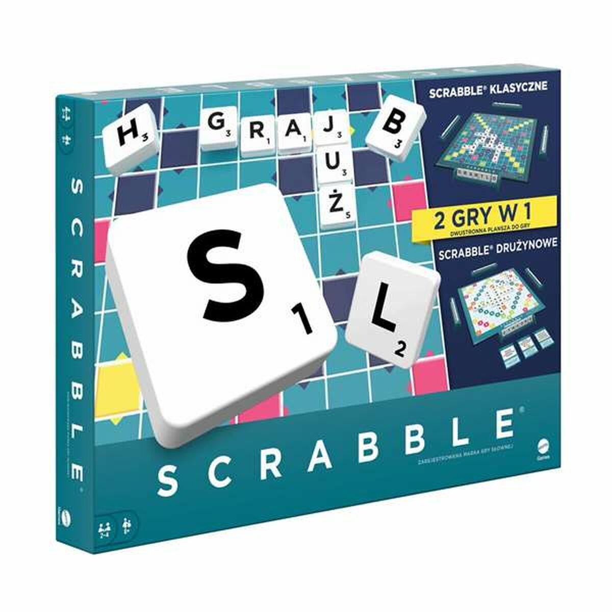 Board game Mattel Scrabble ES Board game Mattel Scrabble ES