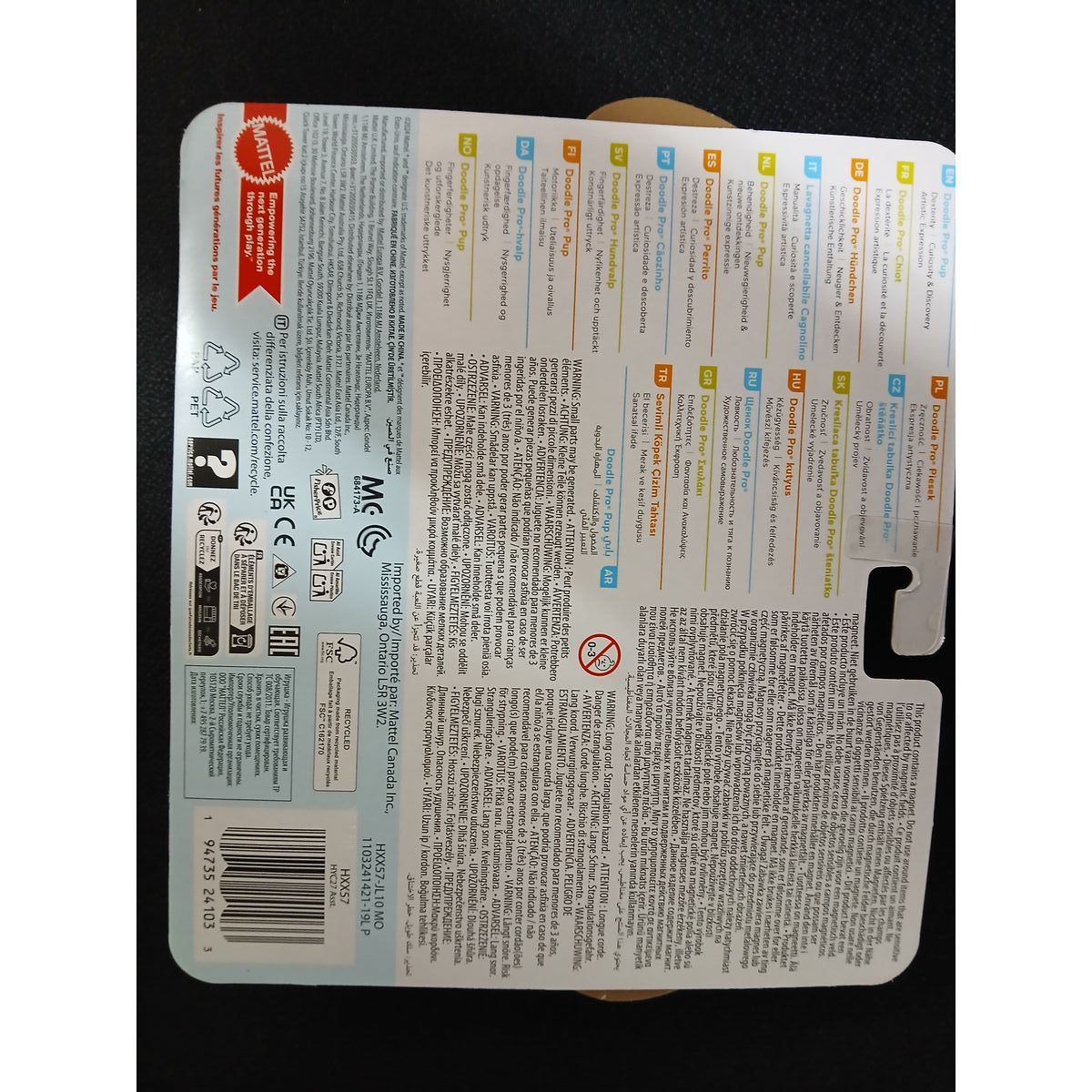 Double-sided Slate Mattel