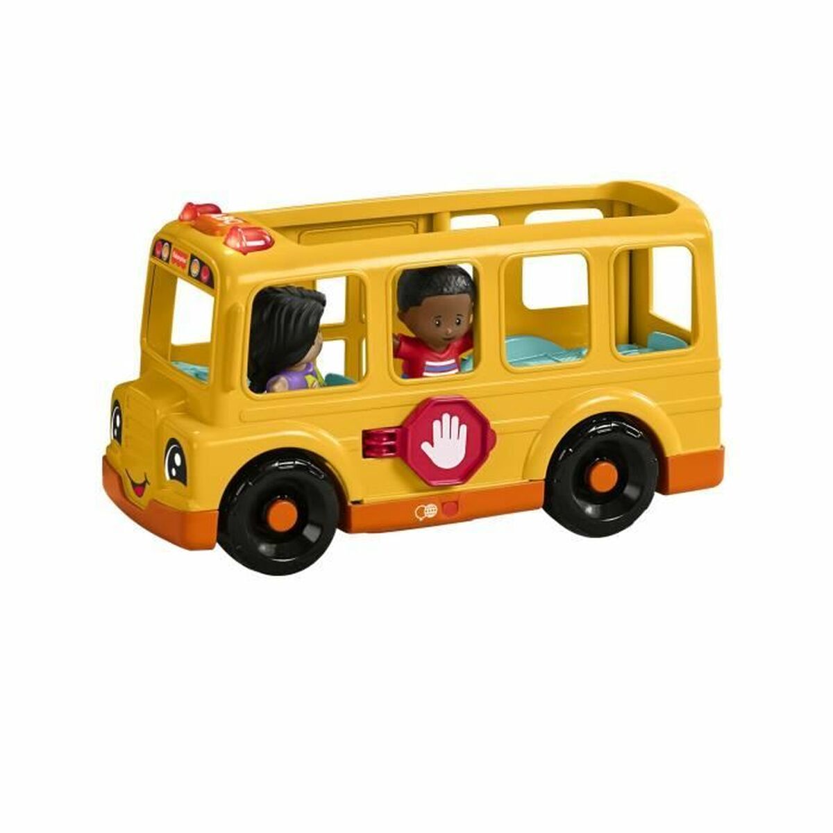 Action Figure Fisher-Price Little People-El autobs escolar-Vehculo de empuje musical HYT03