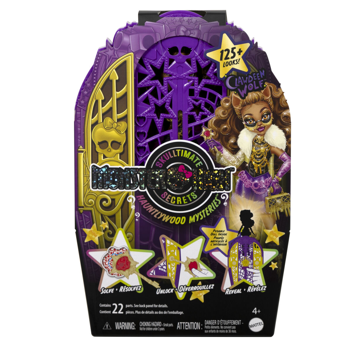 Doll Monster High Secrets Clawdeen Doll Monster High Secrets Clawdeen