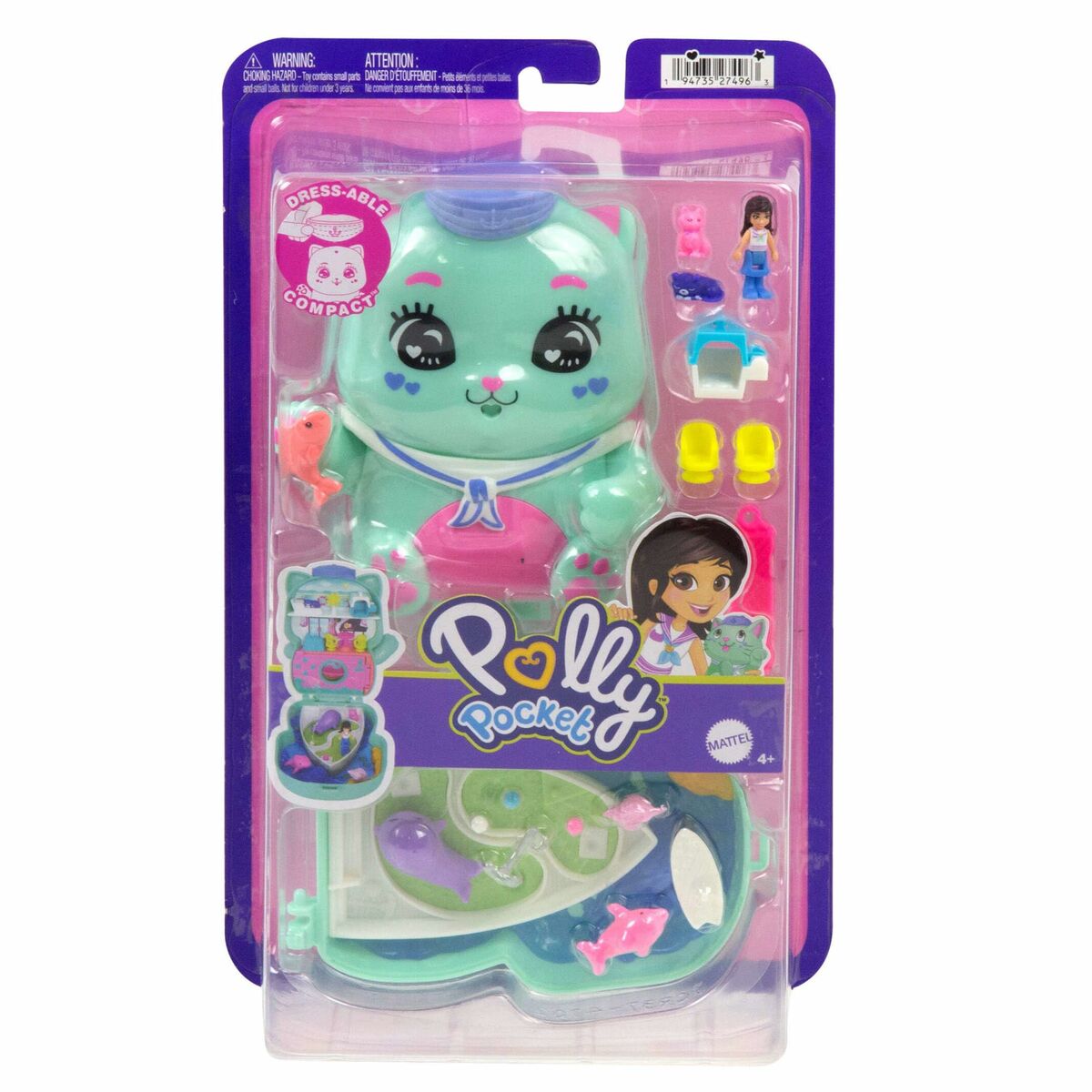 Playset Polly Pocket KITTEN’S CRUISE BOX Playset Polly Pocket KITTEN’S CRUISE BOX
