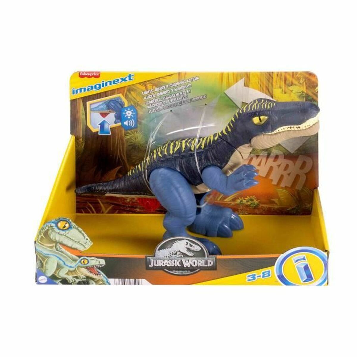 Action Figure Imaginext Baryonyx – JCT48 Dinosaur