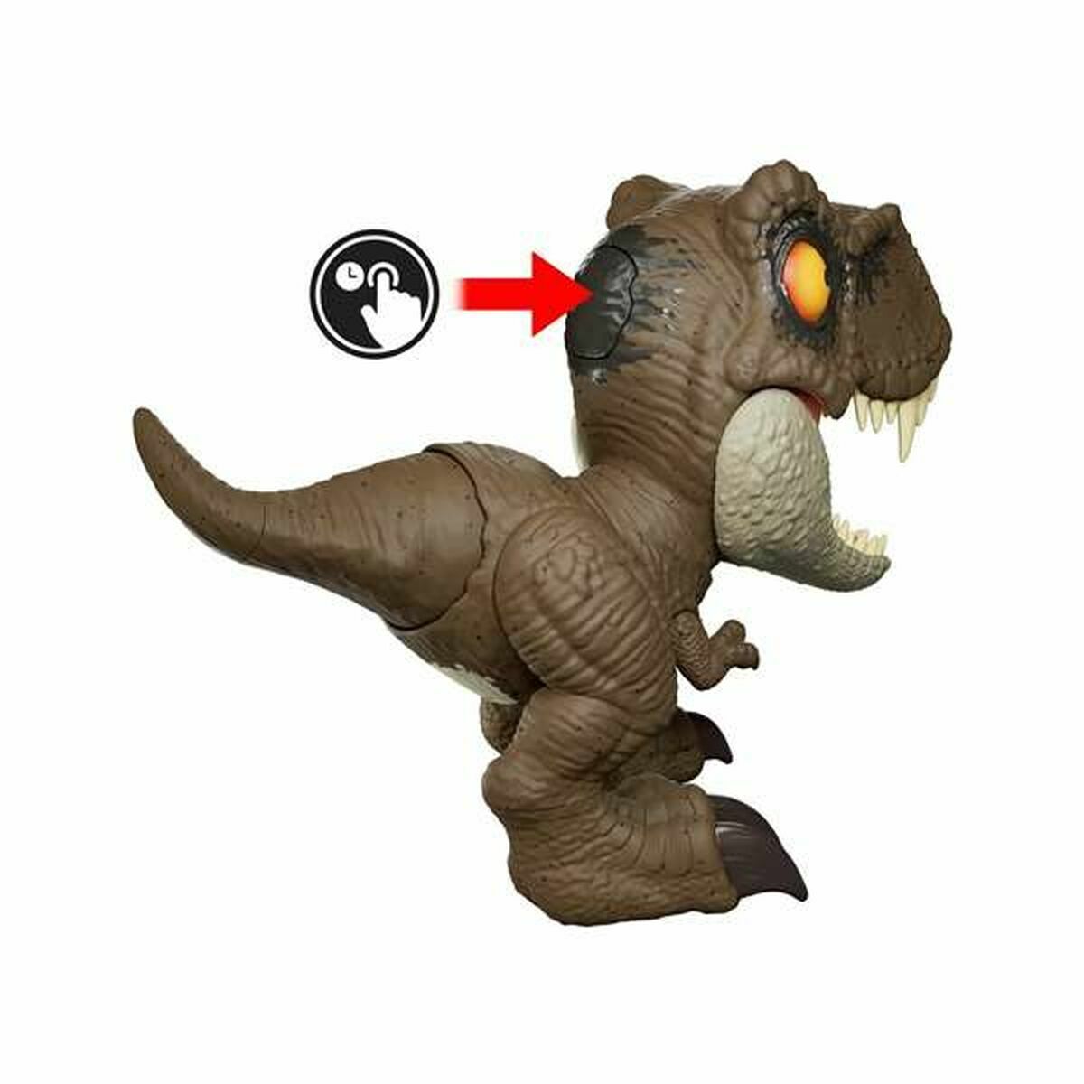 Dinosaur Mattel Jurassic World Roar Command T-Rex 21,59 x 22,23 x 10,16 cm