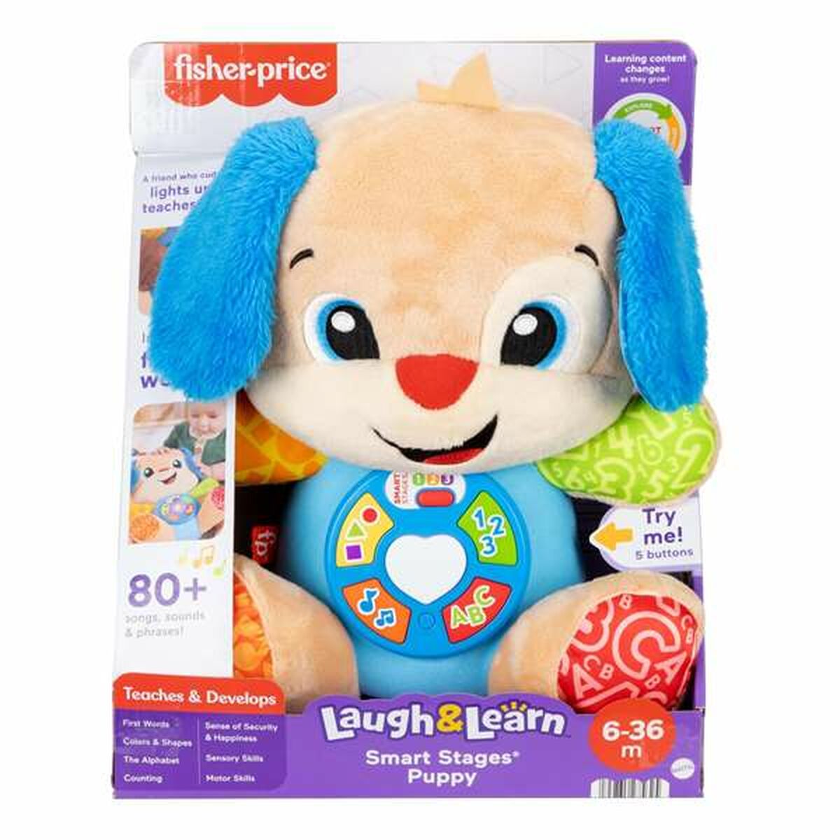 Musical Plush Toy Mattel 30,48 x 25,40 x 13,34 cm Musical Plush Toy Mattel 30,48 x 25,40 x 13,34 cm