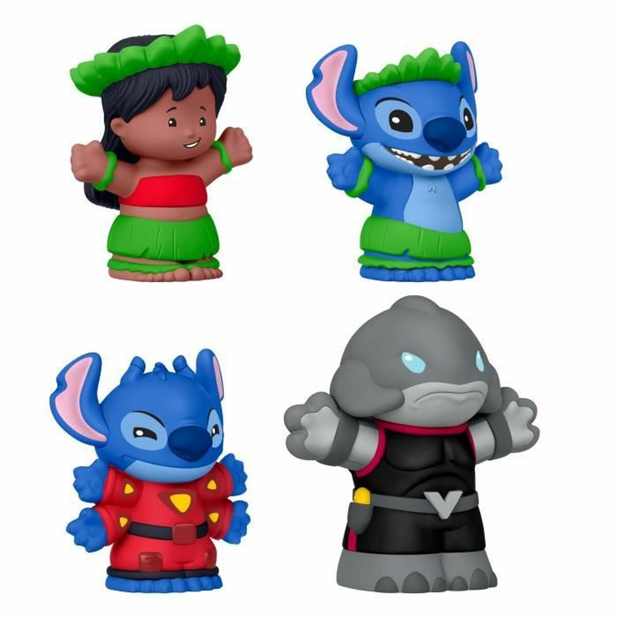 Action Figure LPC LILO Y STITCH 4 Pieces Action Figure LPC LILO Y STITCH 4 Pieces